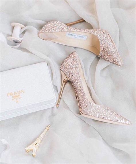 prada bridal heels